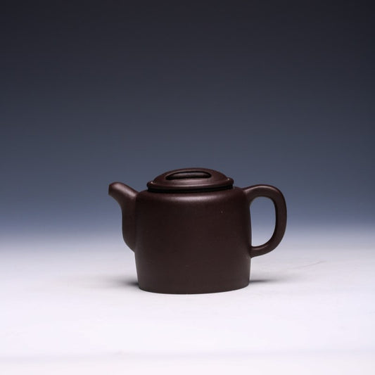 Minimalist Niu Gai Yixing Teapot by Lu Shixing, Lao Zi Ni Clay, 330ml - Yixing Teaware