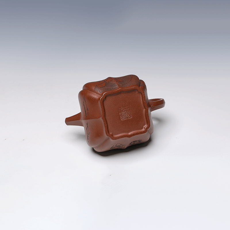 Yixing Teapot, Zisha Clay, 320ml - Lotus