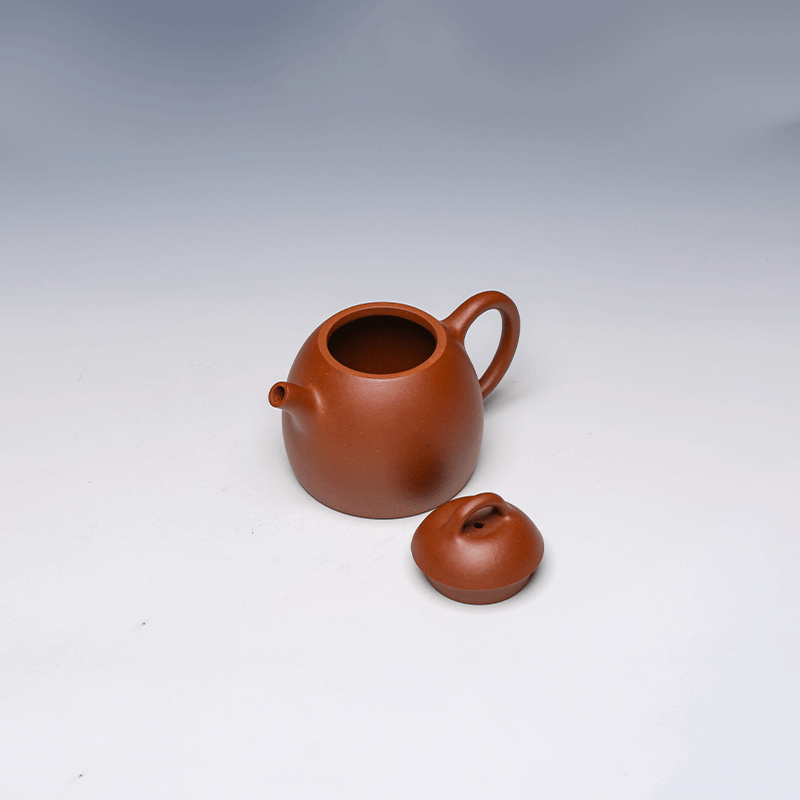 Yixing Teapot, Zisha Clay, 100ml - Compact Traditional Design