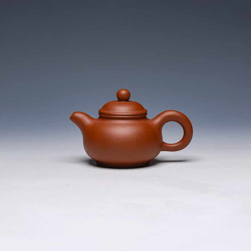Yixing Teapot, Jiangpo Clay, 150ml - Classic Round Design