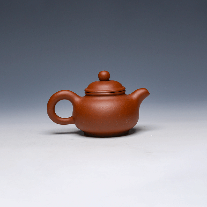 Yixing Teapot, Jiangpo Clay, 150ml - Classic Round Design