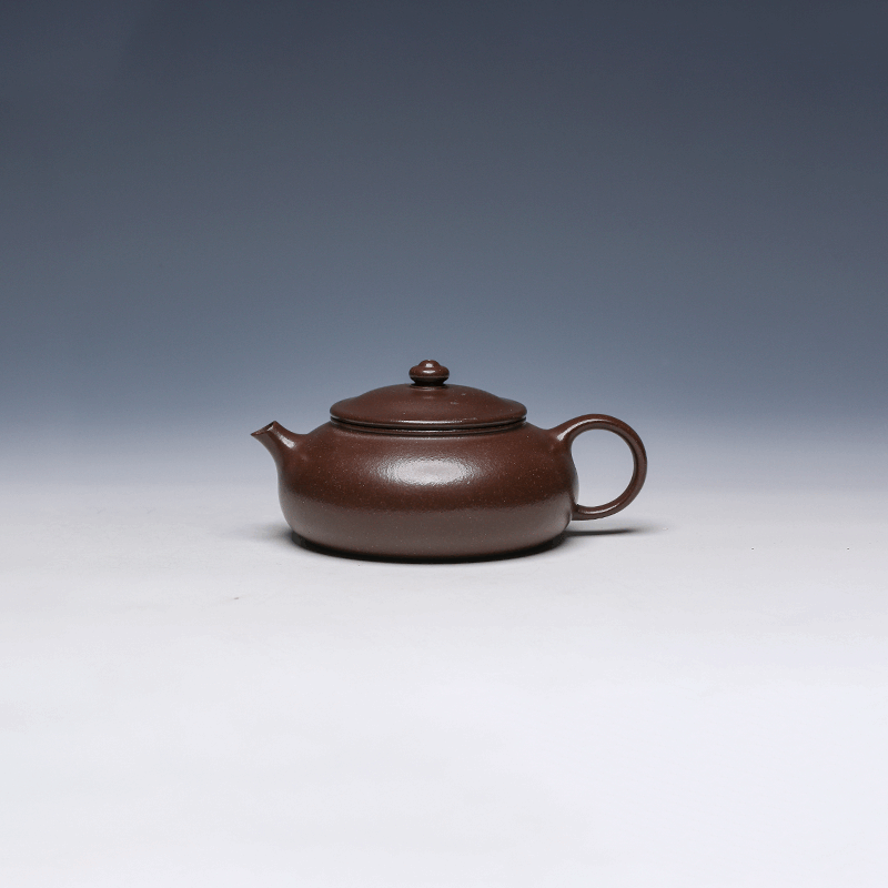 Yixing Teapot, Zisha Clay, 150ml - Compact Minimalist Design