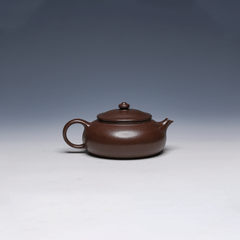 Yixing Teapot, Zisha Clay, 150ml - Compact Minimalist Design