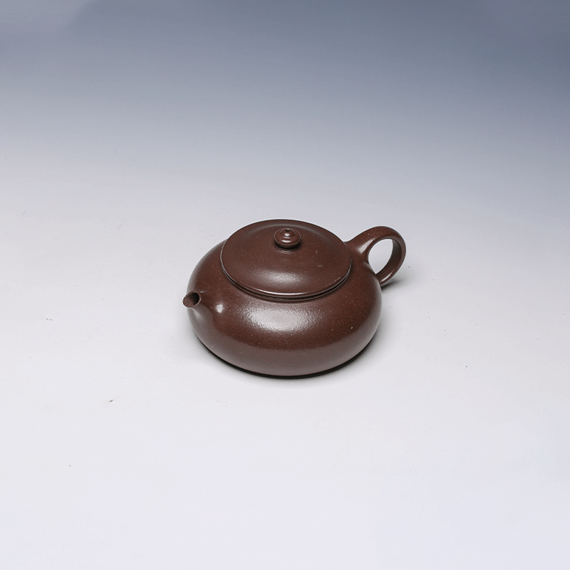Yixing Teapot, Zisha Clay, 150ml - Compact Minimalist Design