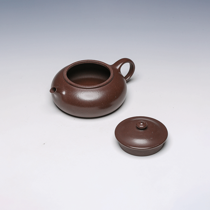 Yixing Teapot, Zisha Clay, 150ml - Compact Minimalist Design