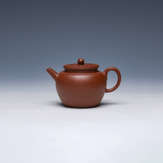 Classic Lunzhu Yixing Teapot, Zisha Clay, 150ml