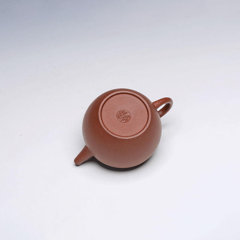 Classic Lunzhu Yixing Teapot, Zisha Clay, 150ml