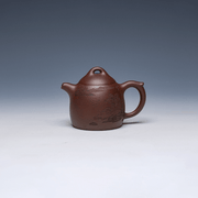 Qin Quan Yixing Teapot with Landscape Carving, Zisha Clay, 160ml