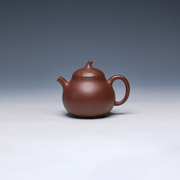Qie Duan Yixing Teapot, Zi Ni Clay, 175ml - Classic Rounded Form