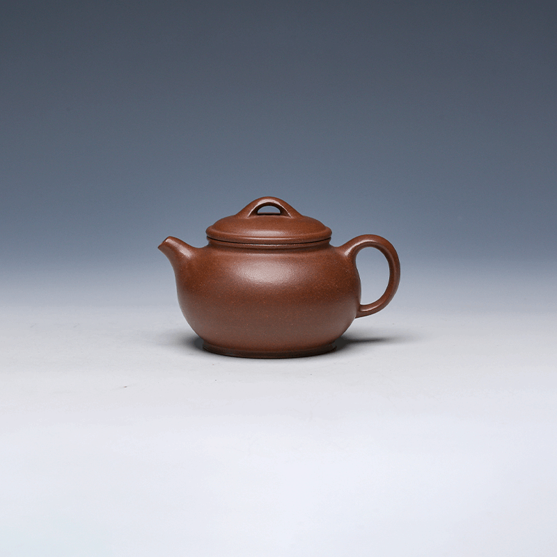 Fu Yuan Yixing Teapot, Lao Zi Ni Clay, 175ml - Classic Rounded Form