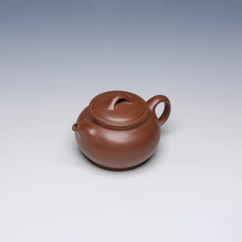 Fu Yuan Yixing Teapot, Lao Zi Ni Clay, 175ml - Classic Rounded Form