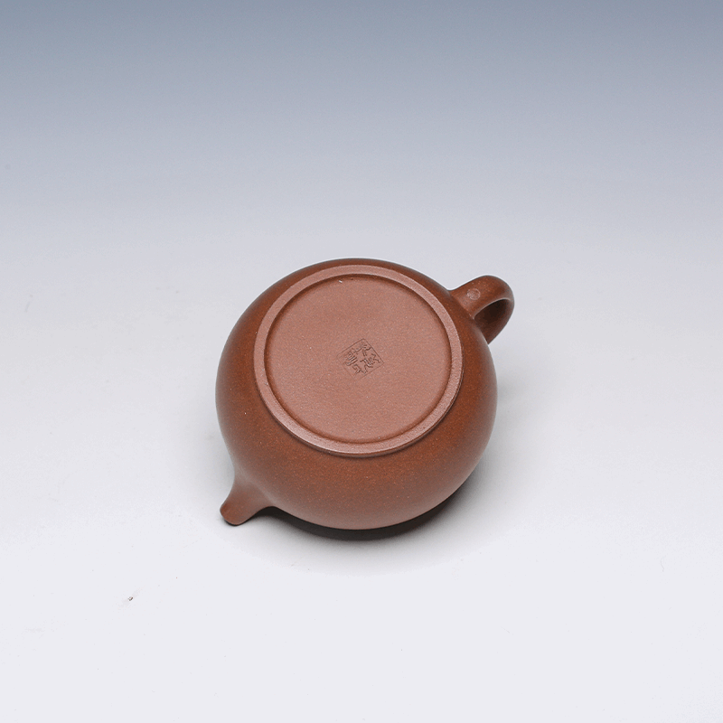Fu Yuan Yixing Teapot, Lao Zi Ni Clay, 175ml - Classic Rounded Form