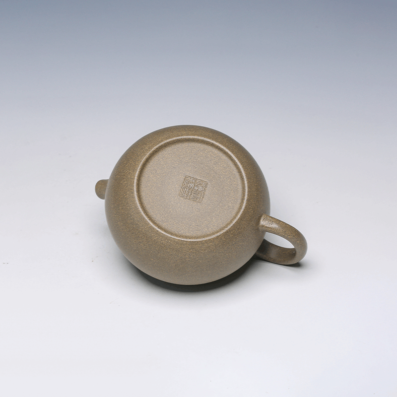 Rong Tian Yixing Teapot, Qing Hui Clay, 175ml - Classic Rounded Form