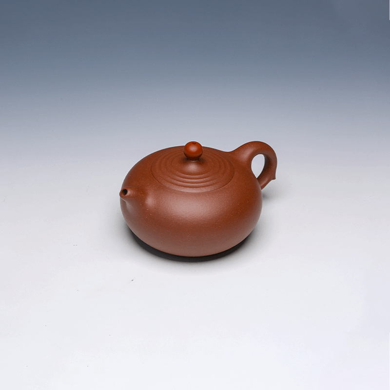 Hong Yun Dang Tou Yixing Teapot, Di Cao Qing Clay, 450ml - Large Capacity