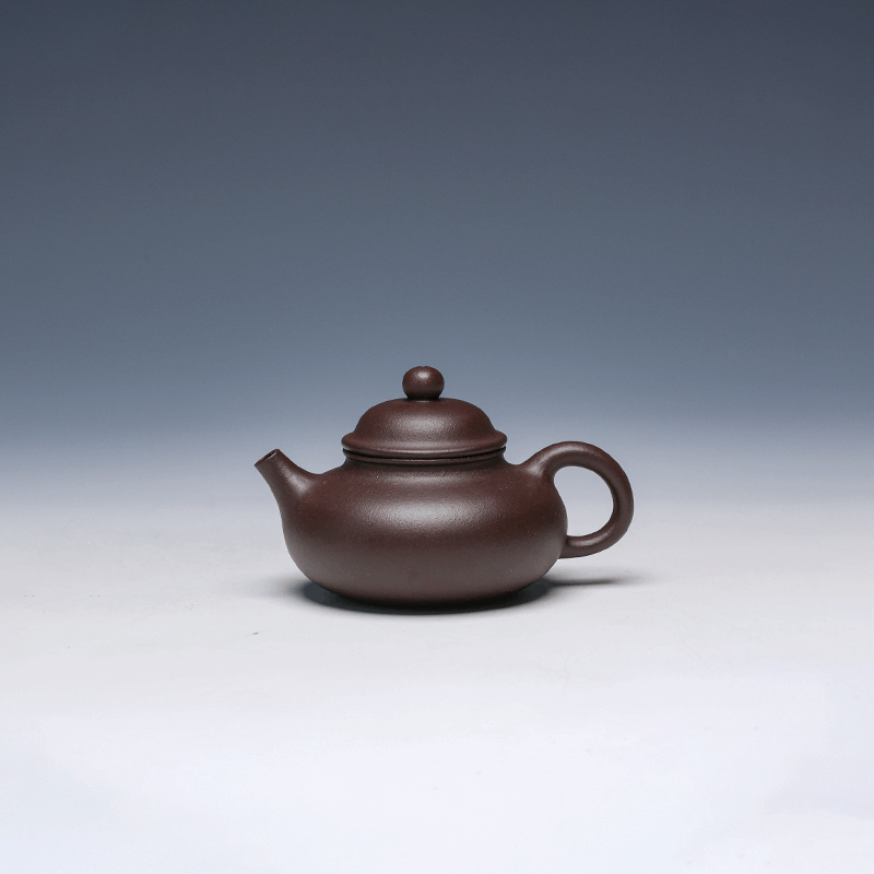 Mini Rong Tian Yixing Teapot, Lao Zi Ni Clay, 100ml - Compact Size