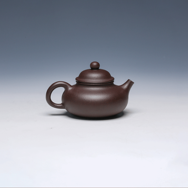 Mini Rong Tian Yixing Teapot, Lao Zi Ni Clay, 100ml - Compact Size