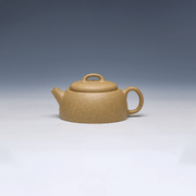 Jing Lan Yixing Teapot, Huang Jin Duan Clay, 100ml - Minimalist Form