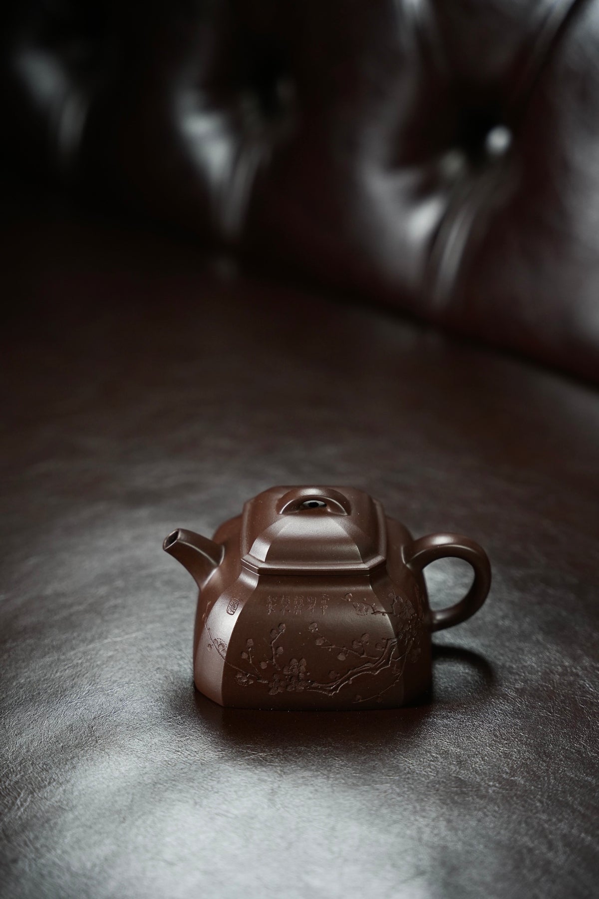 Si Fang Zi Zai Plum Blossom Zi Ni Teapot – 160ml - view 9