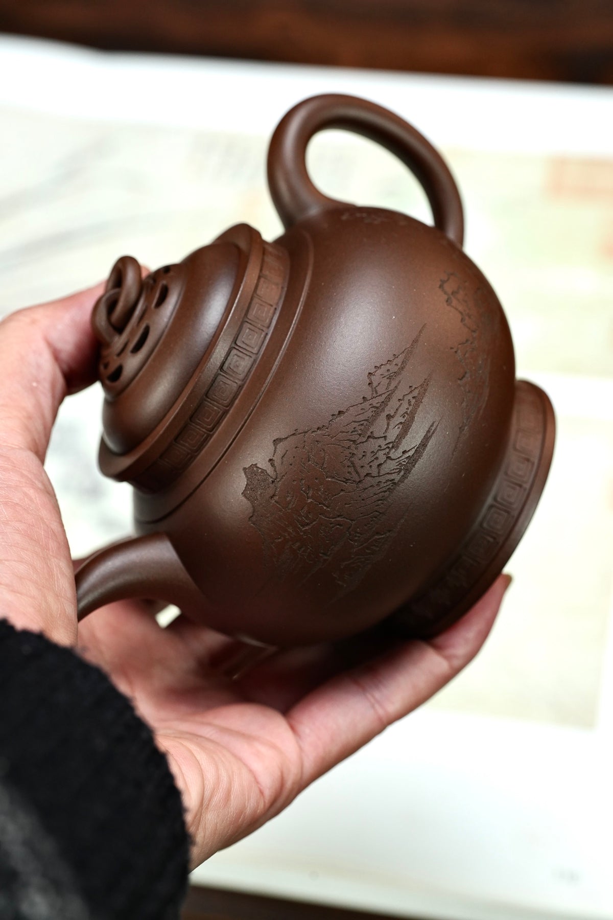 Gong Deng Di Cao Qing Teapot – 300ml - view 4