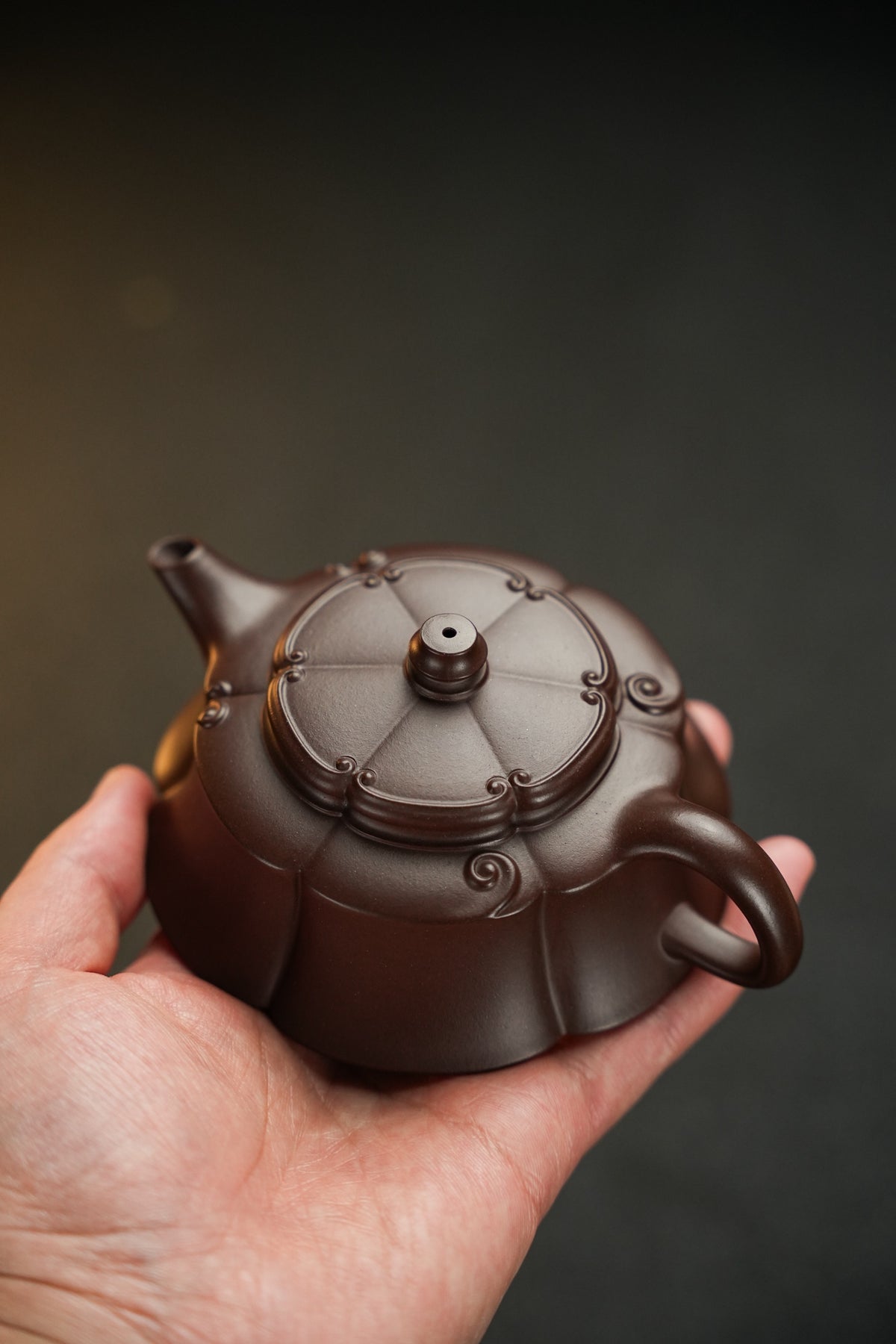 Ru Yi Ling Long Ribbed Zi Ni Teapot – 180ml - view 2