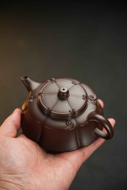 Ru Yi Ling Long Ribbed Zi Ni Teapot – 180ml