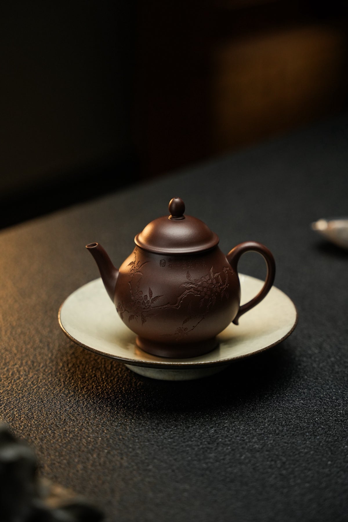 Qiu Shui Engraved Zi Ni Teapot – 180ml - view 6