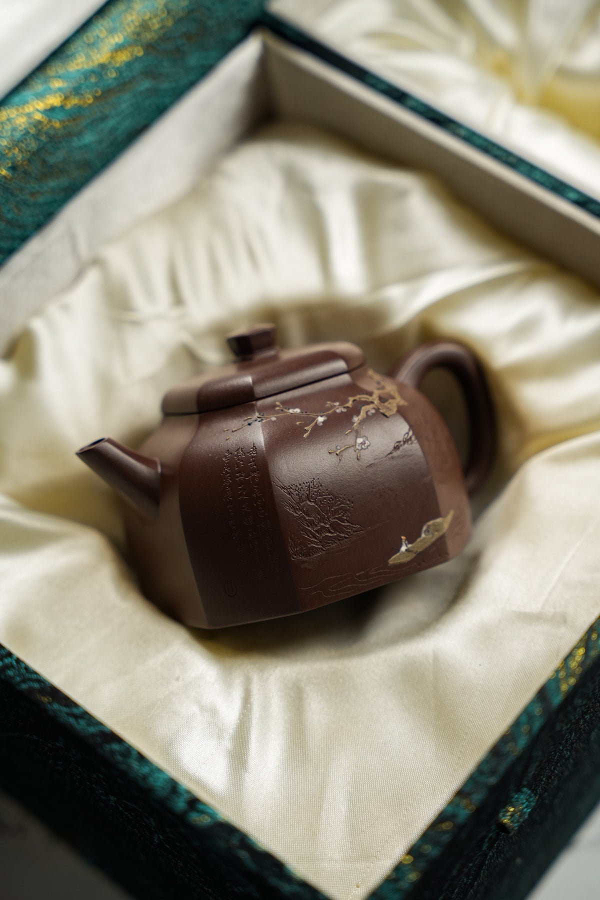 Ba Fang Yun Lu Landscape Zi Ni Teapot – 160ml - view 5