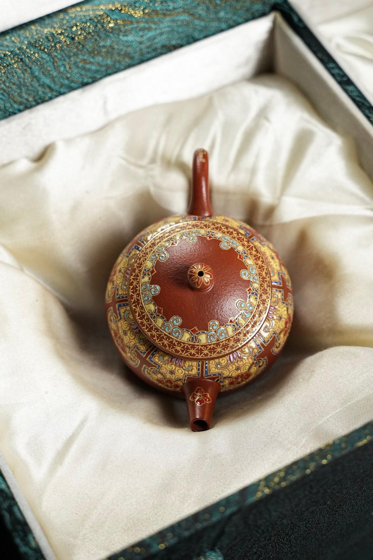 Xiao Gong Deng Enamel Zhu Ni Teapot – 100ml - view 4
