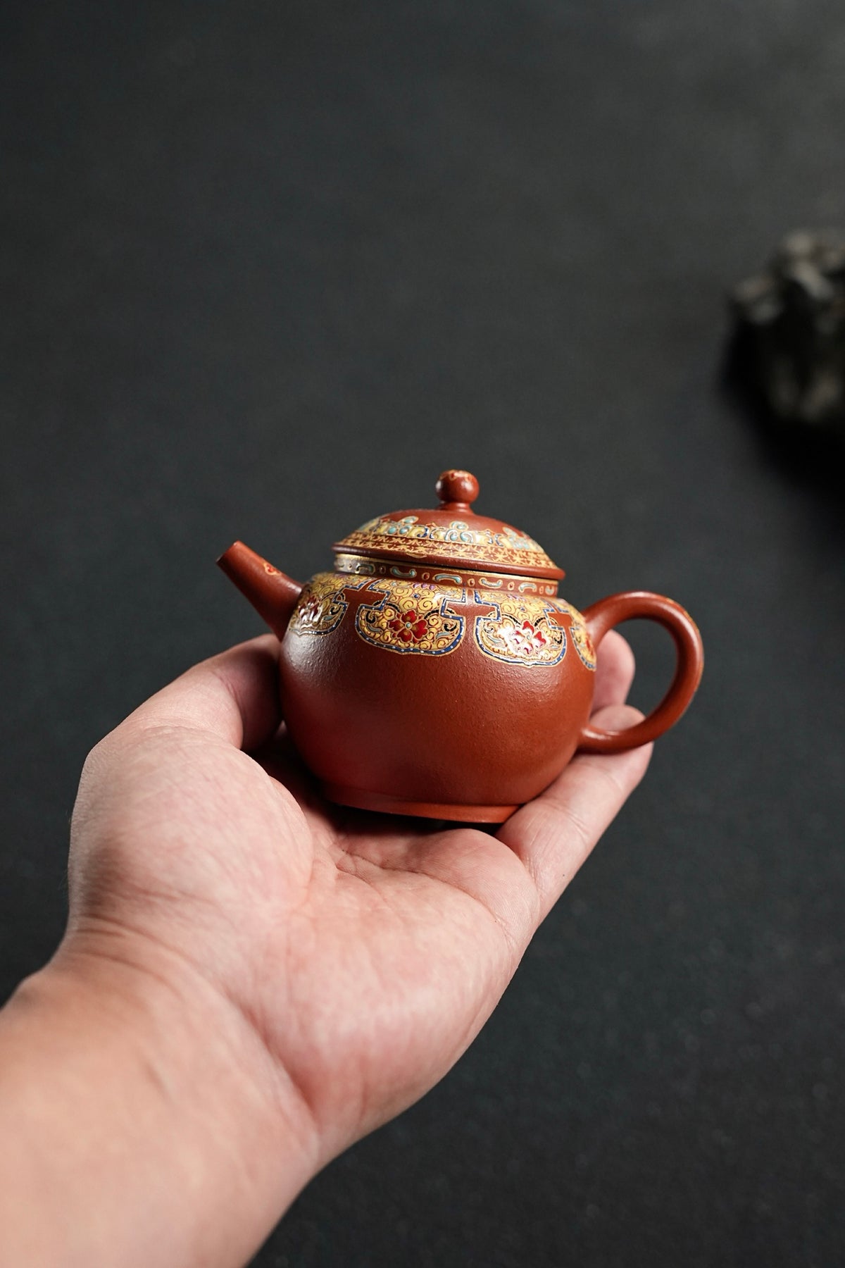 Xiao Gong Deng Enamel Zhu Ni Teapot – 100ml - view 6