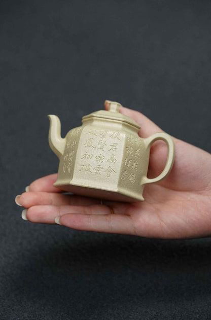 Xiao Jin Zhong Plum Blossom Duan Ni Teapot – 130ml