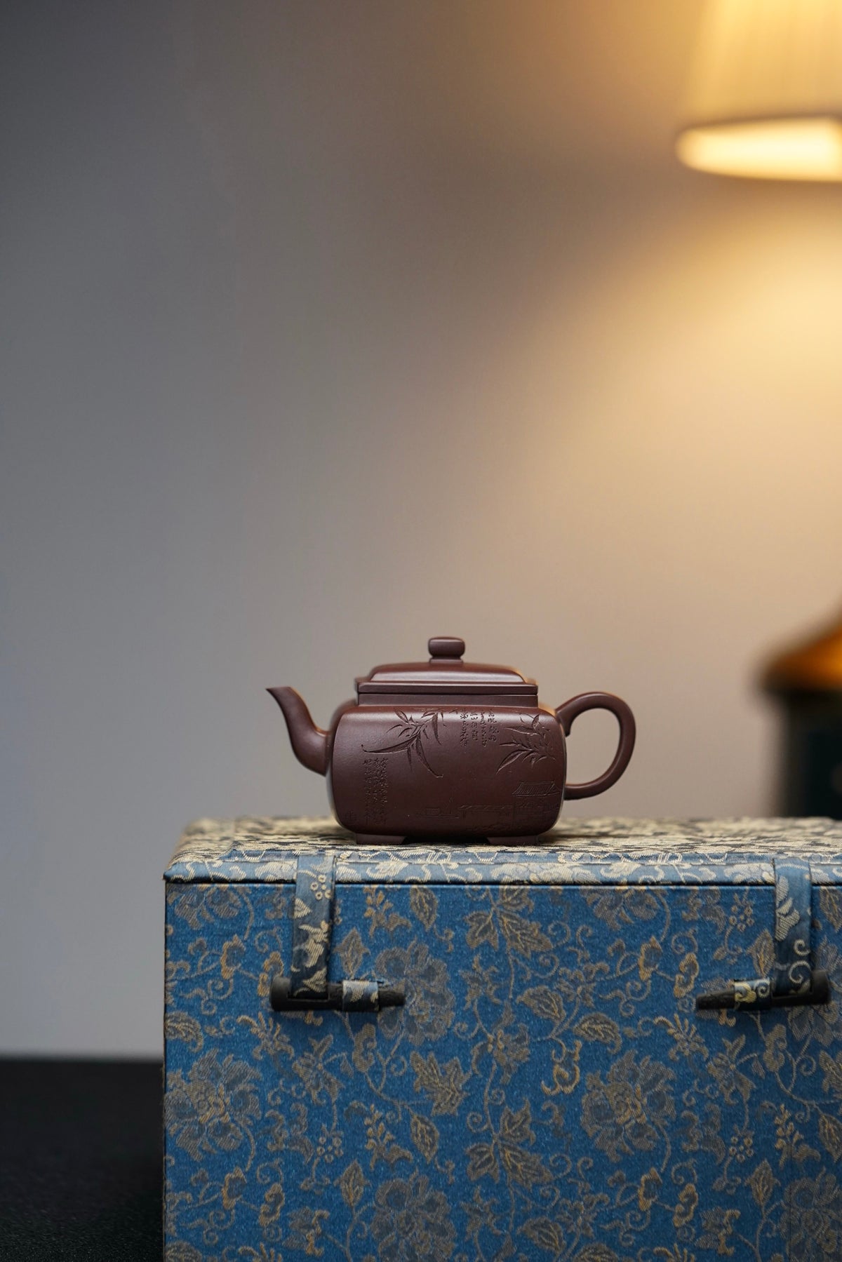 Wen Ting Si Fang Bamboo Zi Ni Teapot – 160ml - view 3