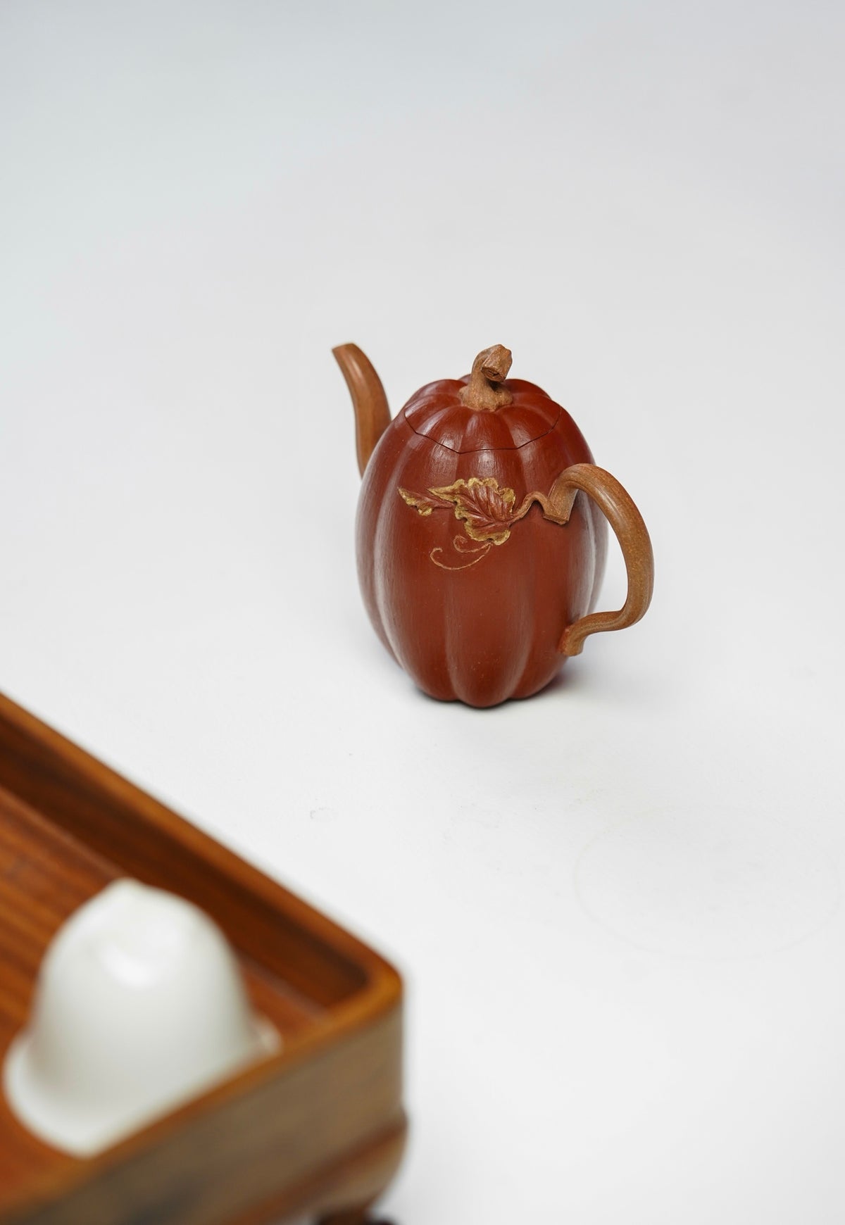 Jing Le Pumpkin Jiang Po Ni Teapot – 208ml - view 7