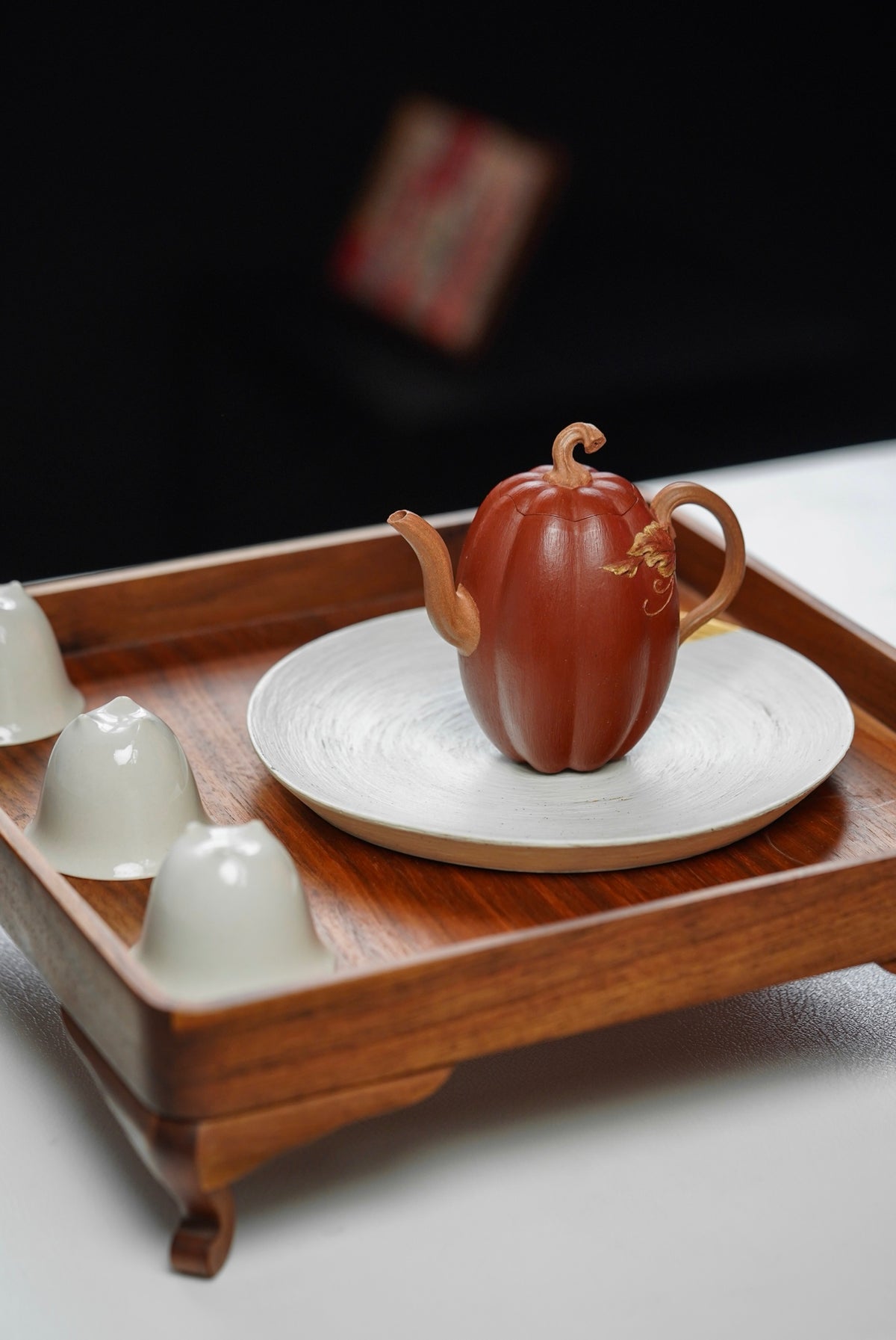Jing Le Pumpkin Jiang Po Ni Teapot – 208ml - view 9