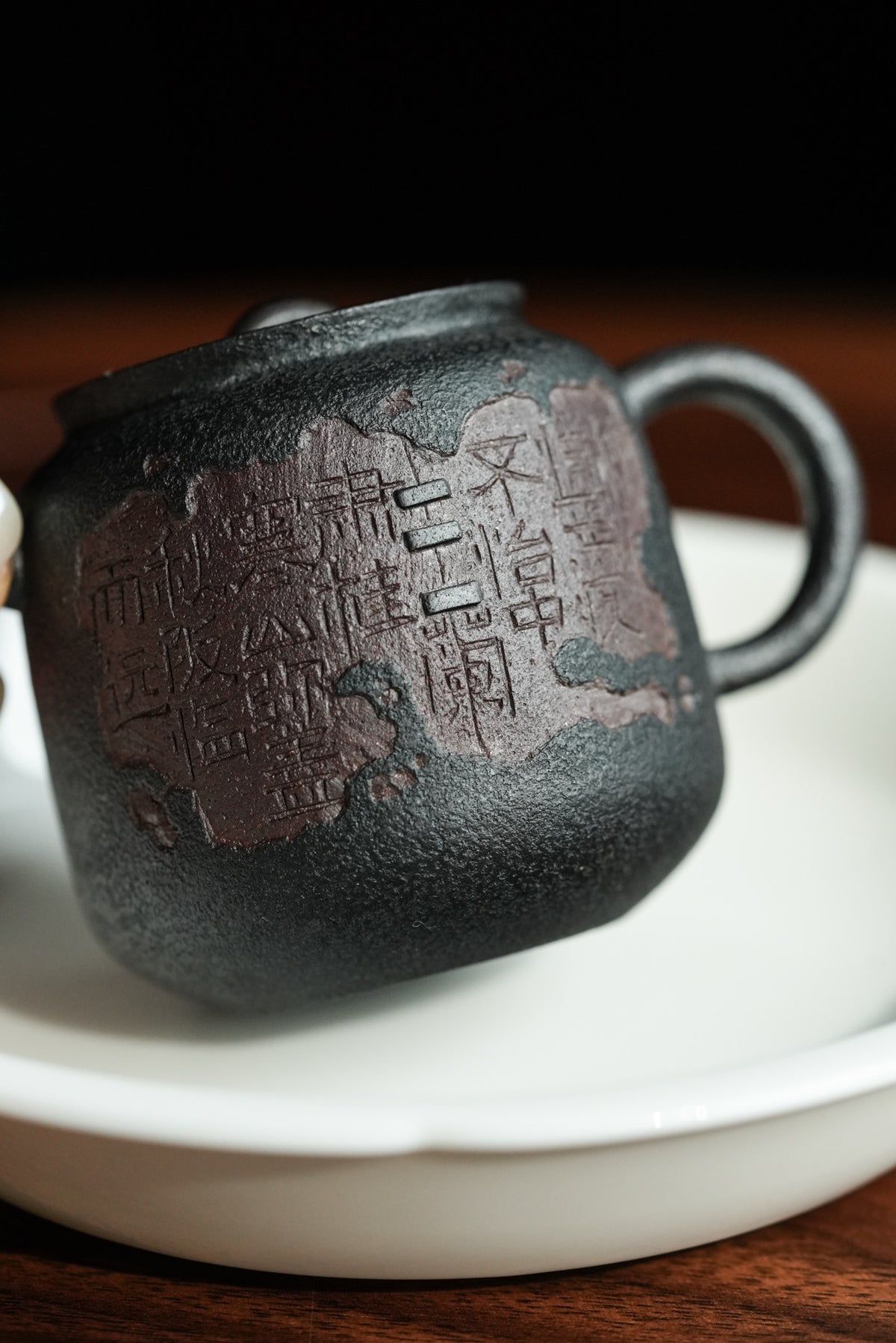 Mu Gu Xiao Ju Lun Textured Teapot – 130ml - view 6