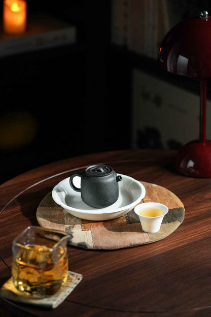 Mu Gu Xiao Ju Lun Textured Teapot – 130ml