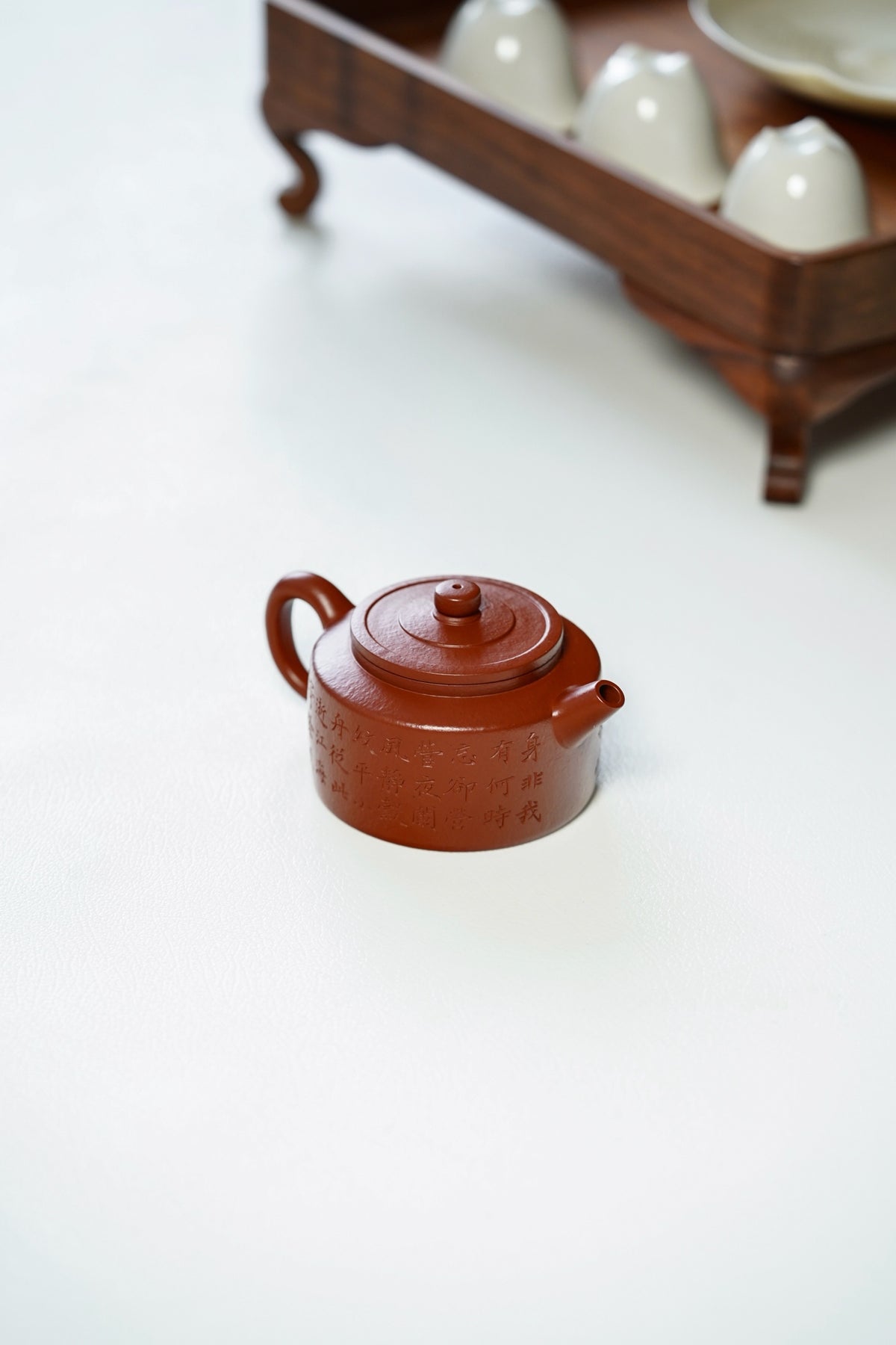 Ping Gai De Zhong Calligraphy Zhu Ni Teapot – 150ml - view 7
