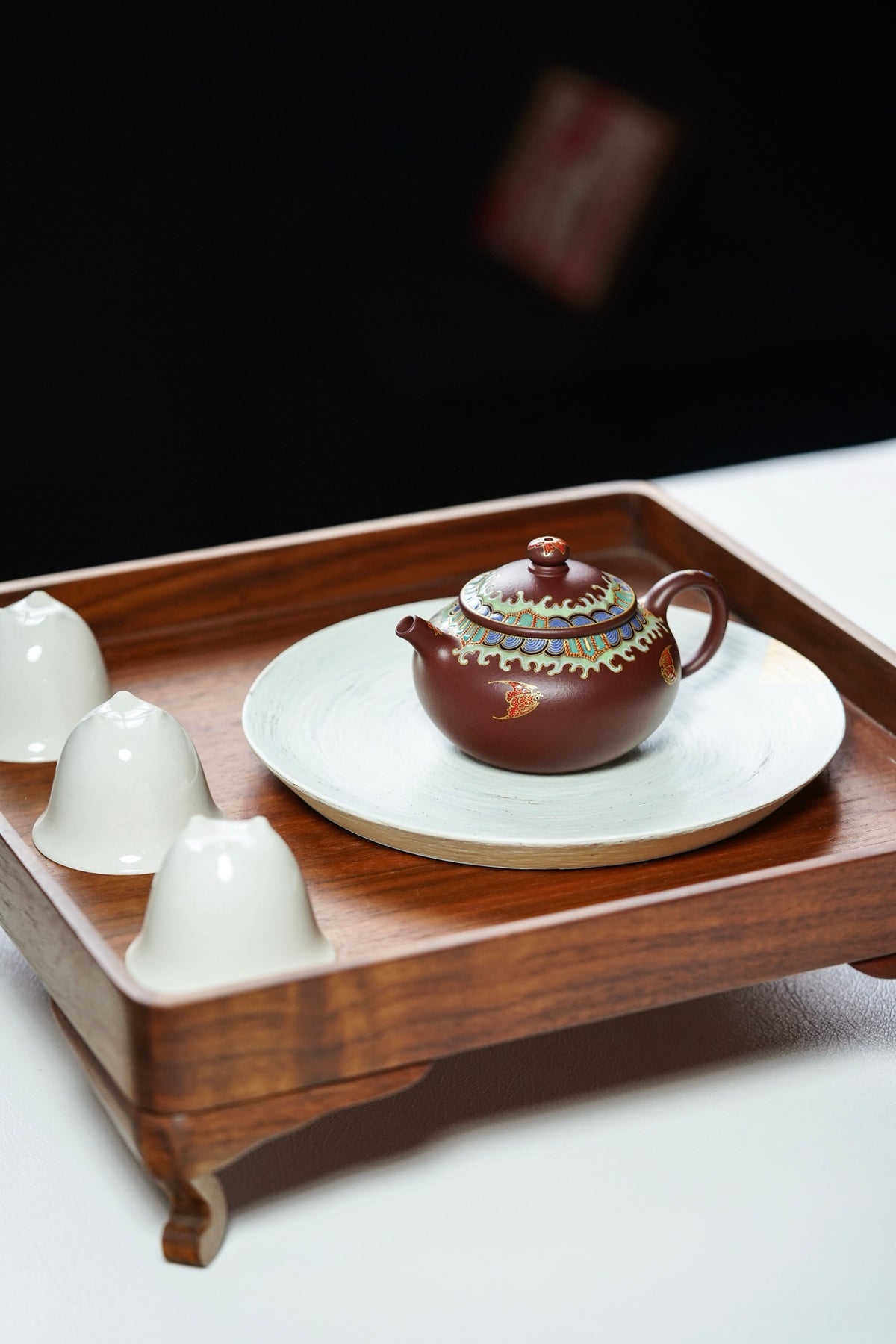Xiao Chuo Ming Xiang Enamel Zi Ni Teapot – 150ml - view 9
