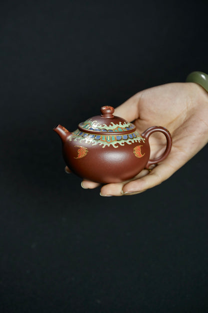 Xiao Chuo Ming Xiang Enamel Zi Ni Teapot – 150ml - view 5
