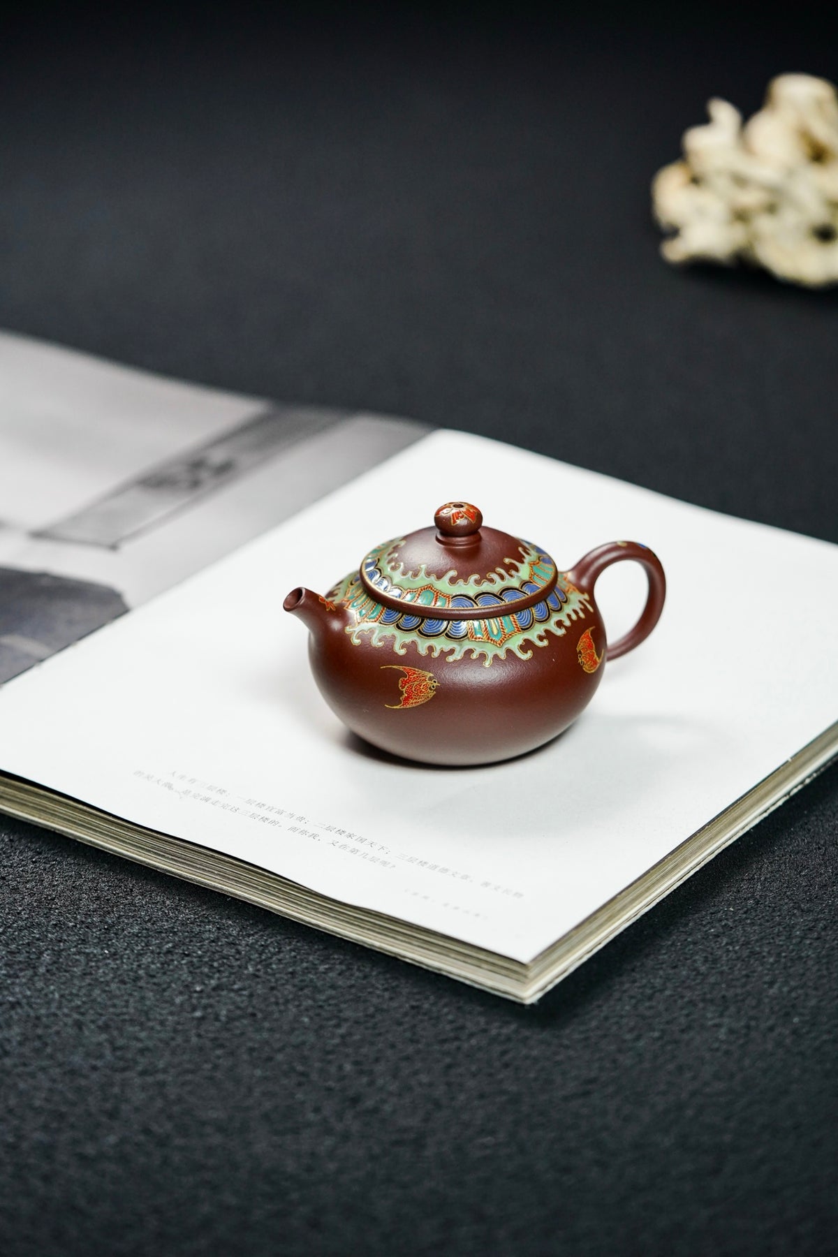 Xiao Chuo Ming Xiang Enamel Zi Ni Teapot – 150ml - view 7