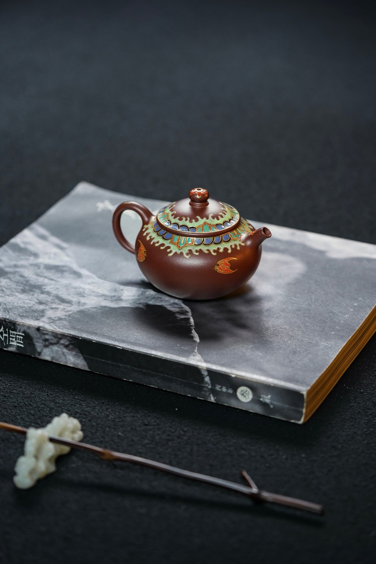 Xiao Chuo Ming Xiang Enamel Zi Ni Teapot – 150ml - view 4