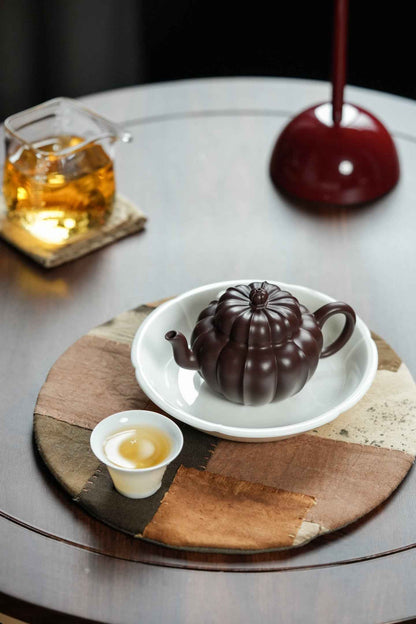 Ban Ruo Fan Xin Ribbed Zi Ni Teapot – 150ml