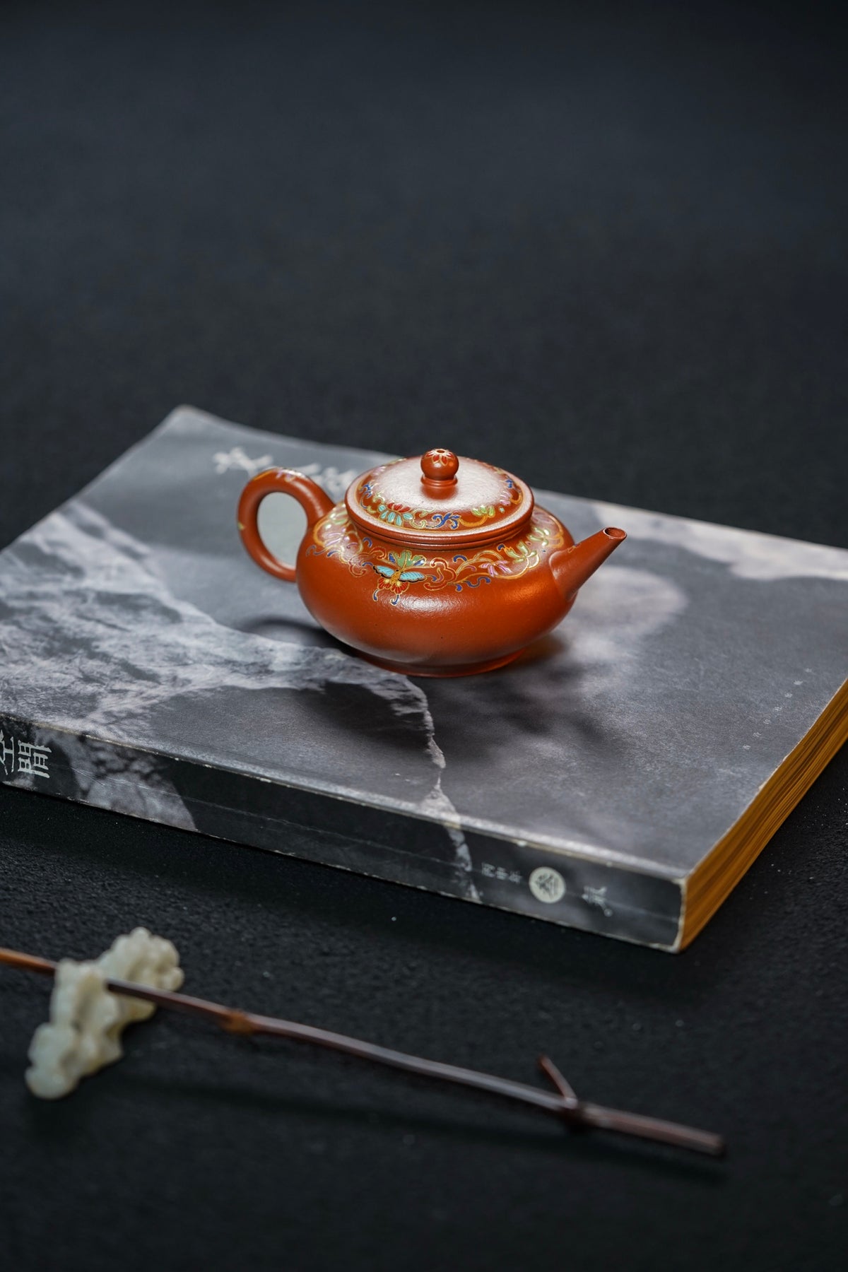 Xiao Shui Ping Enamel Zhu Ni Teapot – 130ml - view 9