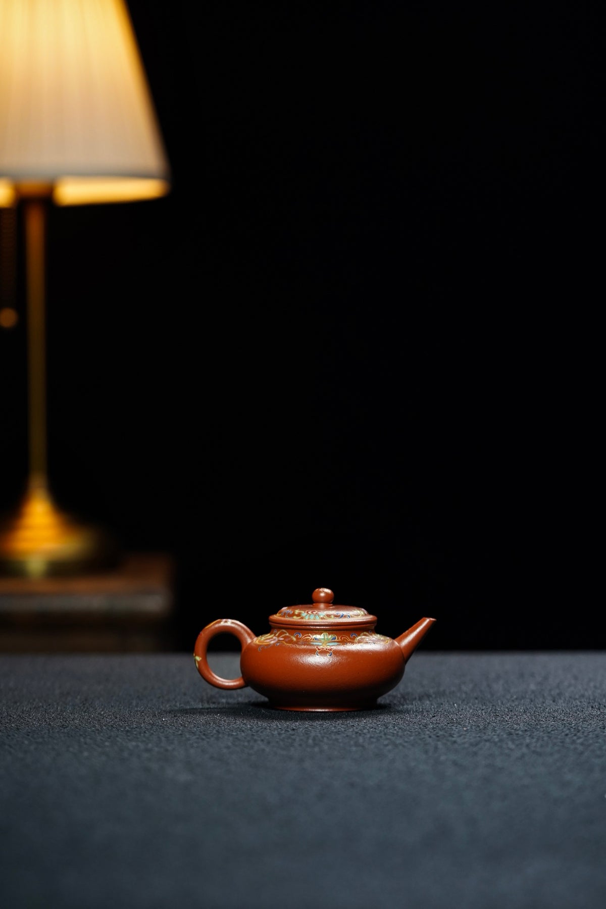 Xiao Shui Ping Enamel Zhu Ni Teapot – 130ml - view 3