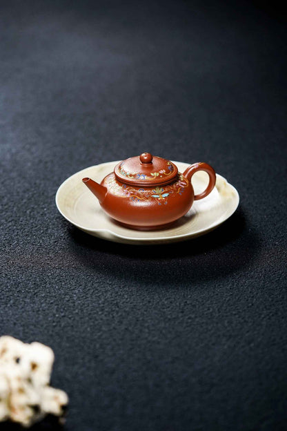 Xiao Shui Ping Enamel Zhu Ni Teapot – 130ml