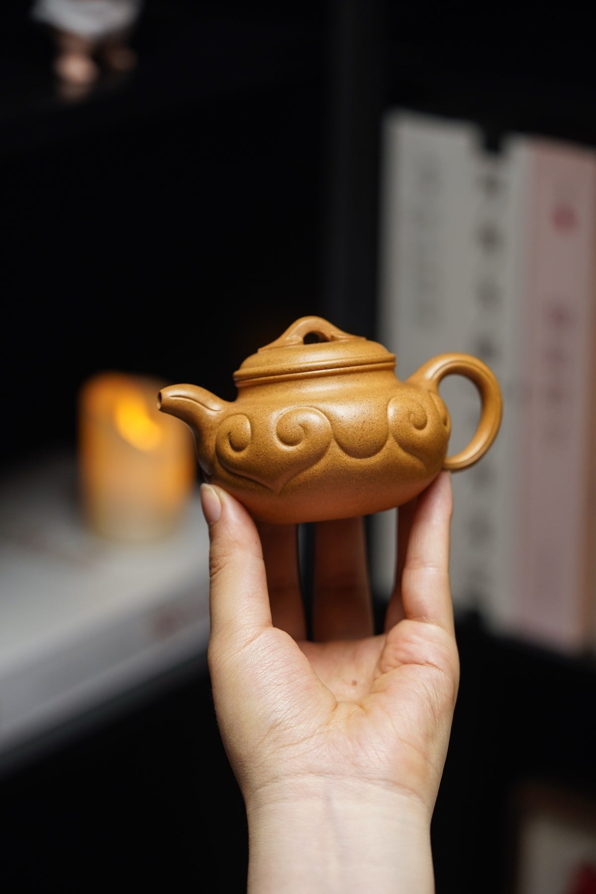 Fang Gu Ru Yi Golden Duan Ni Teapot – 150ml - view 2