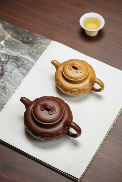 Fang Gu Ru Yi Golden Duan Ni Teapot – 150ml - view 9
