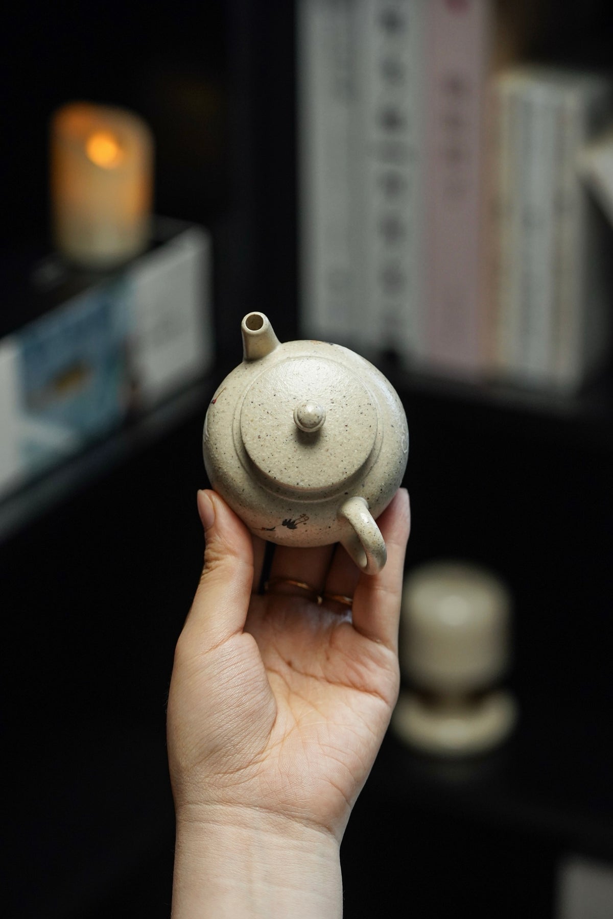 Fu Lu Jia Qi Painted Duan Ni Teapot – 110ml - view 8