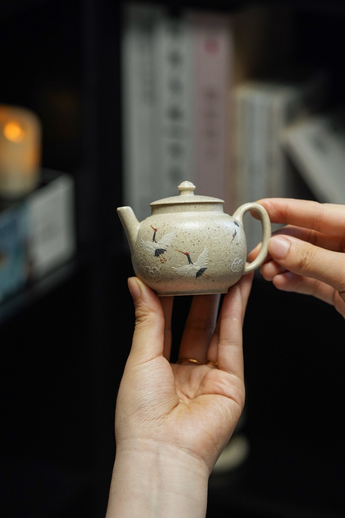 Fu Lu Jia Qi Painted Duan Ni Teapot – 110ml - view 6