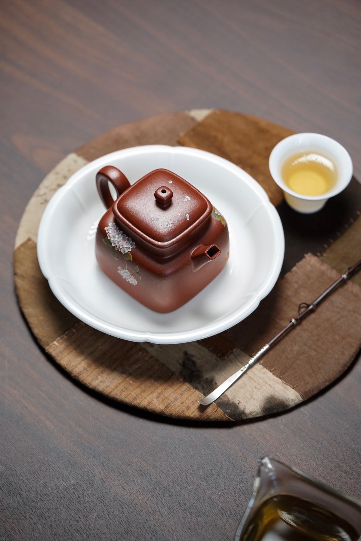 Si Fang Yan Xin Painted Zhu Ni Teapot – 160ml - view 4