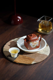 Si Fang Yan Xin Painted Zhu Ni Teapot – 160ml - view 1